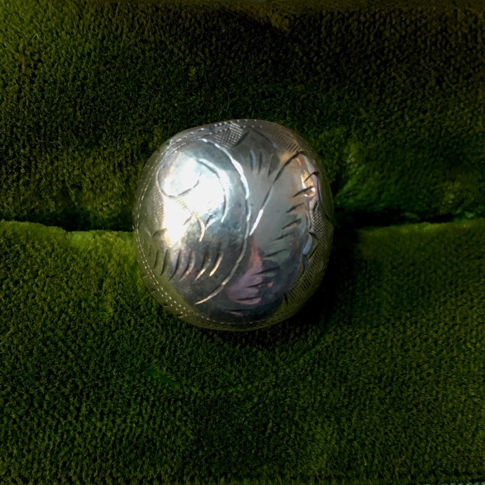 Sterling dome ring